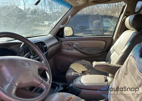 2002 Toyota Sequoia Sr5 V8 from USA, damaged, VIN 5TDZT34A82S090937